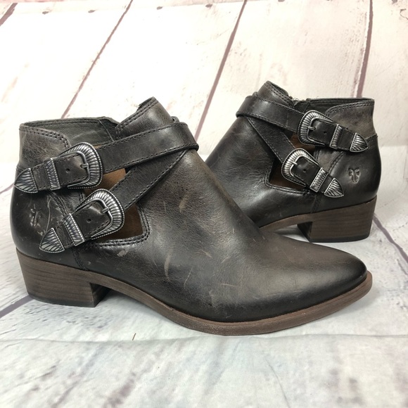 frye carly cut out shootie